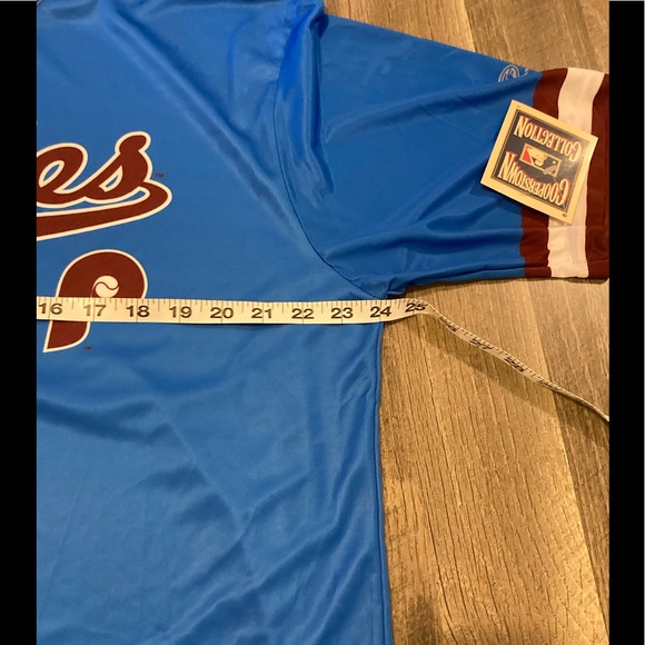 ๐๐โพ๏ธ PHILLIES RETRO PULL ON JERSEYโพ๏ธ๐๐ - Picture 13 of 14